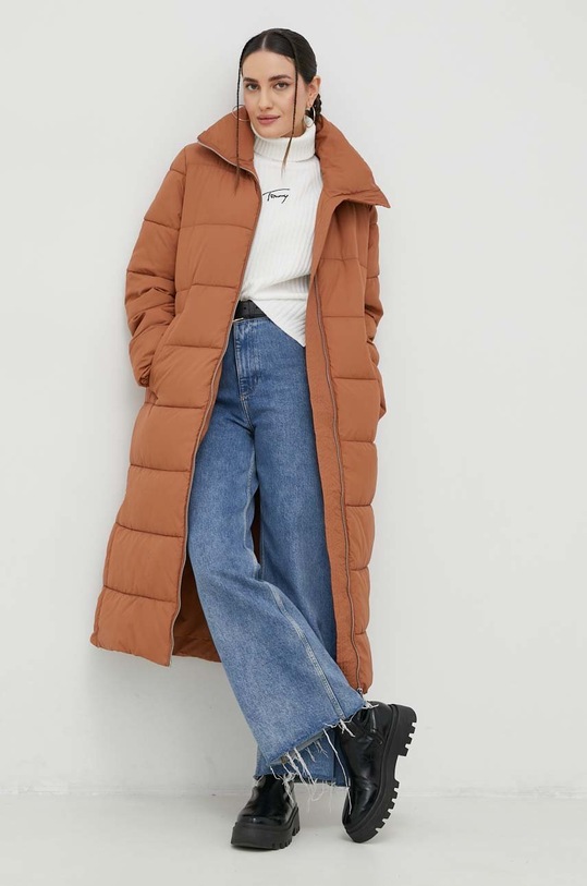 Cross Jeans kurtka bez kaptura brązowy 81248.548