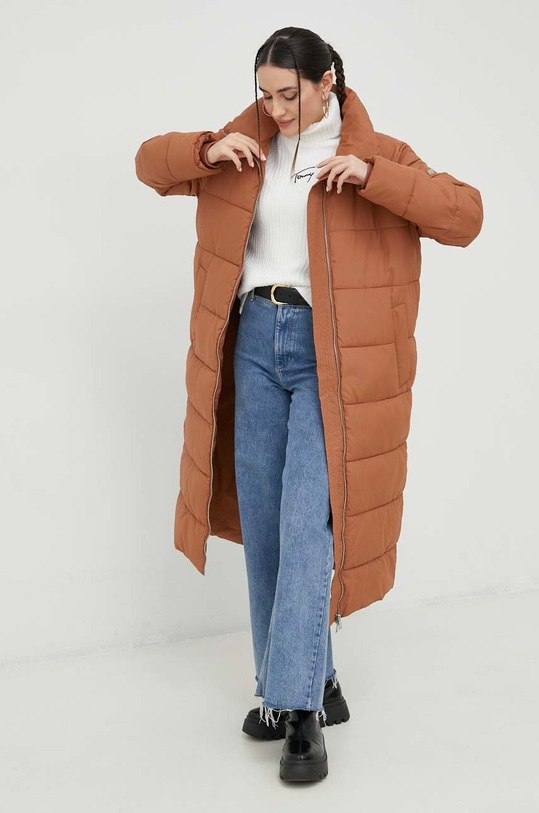 Cross Jeans kurtka 81248.548 brązowy ZW22