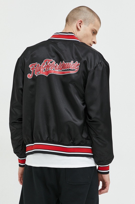 Îmbrăcăminte HUF geaca bomber jk00372 negru