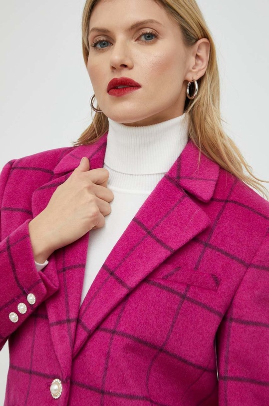 Custommade geaca de lana Iris roz 999540834