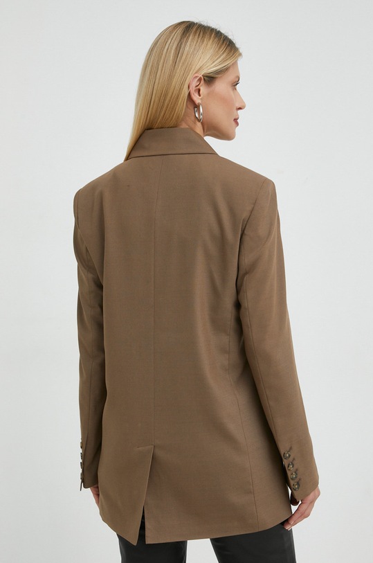 Oblačila Suknjič s primesjo volne Herskind Lilith 4563878 rjava