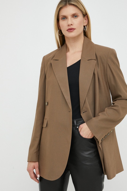 Suknjič s primesjo volne Herskind Lilith 4563878