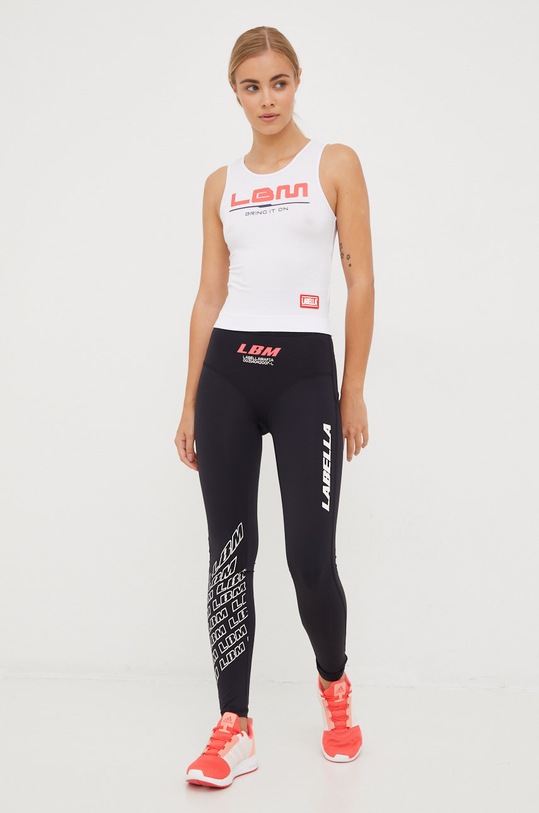 LaBellaMafia legginsy treningowe 25357 czarny ZW22