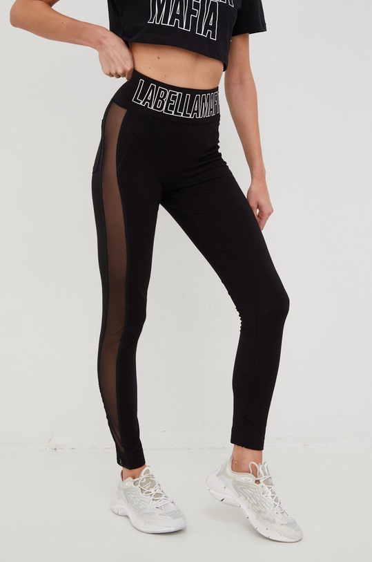 Legíny LaBellaMafia pletenina černá 25465
