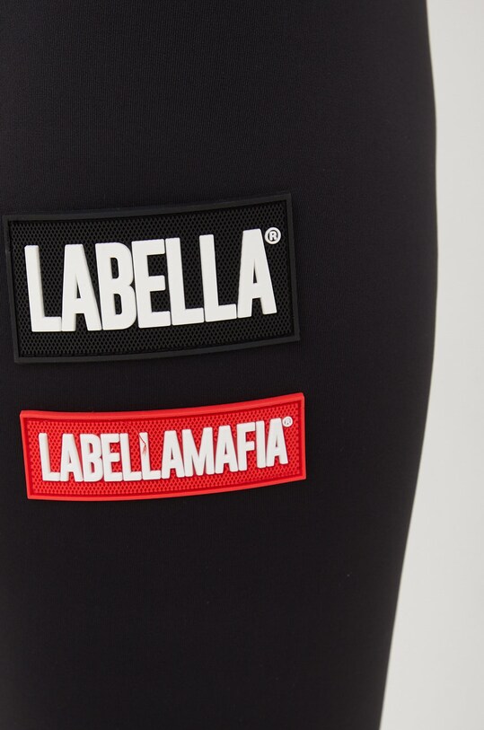 LaBellaMafia legginsy treningowe Go On czarny 25579