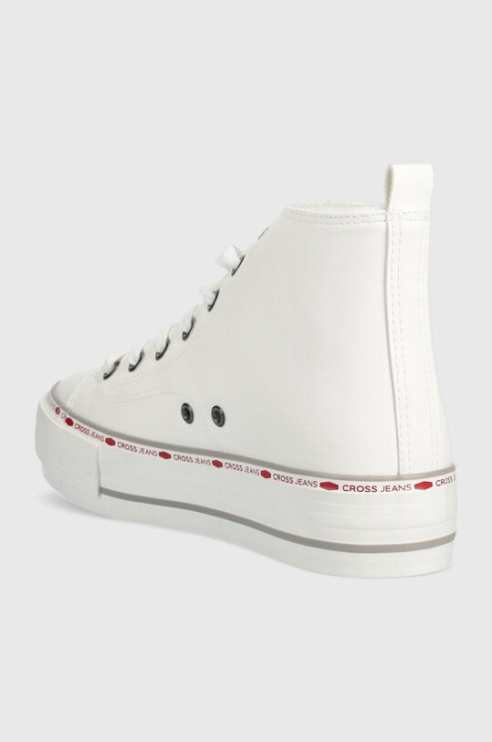 Обувки Високи кецове Cross Jeans KK2R4044C.WHITE бял