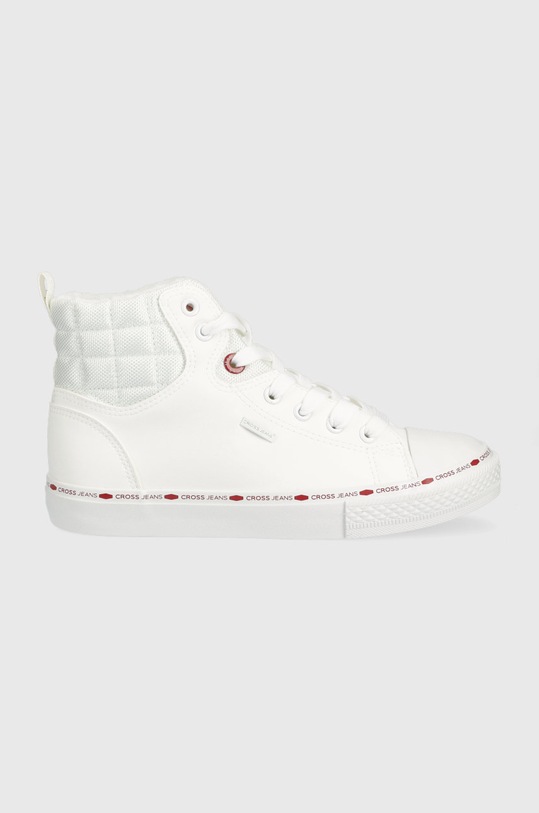 Cross Jeans trampki imitacja skóry licowej biały KK2R4060C.WHT