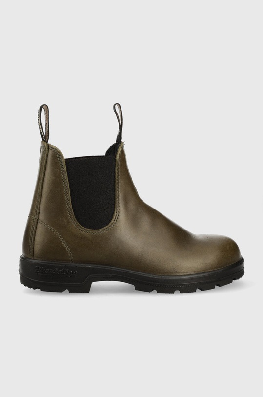 Blundstone sztyblety skórzane 2052 płaski zielony 2052.DRK.GREEN.D