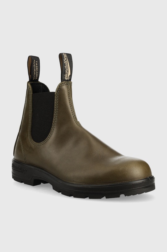 Blundstone sztyblety skórzane 2052 2052.DRK.GREEN.D zielony ZW22