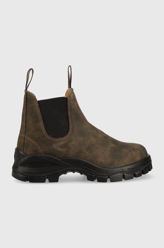 Blundstone sztyblety zamszowe 2239 płaski brązowy 2239.RST.BRWN.D