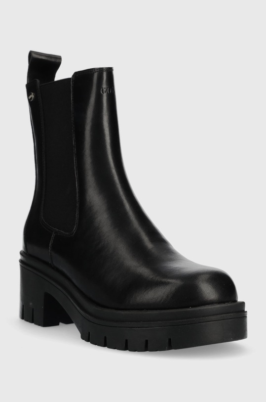 GOE sztyblety skórzane KK2N4051.BLACK czarny ZW22
