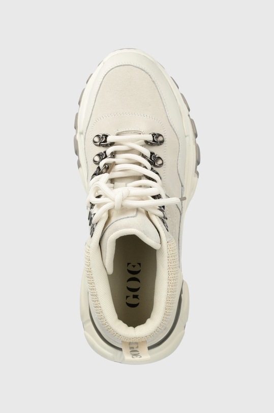Sneakers boty GOE béžová KK2N4097.OFFWHITE