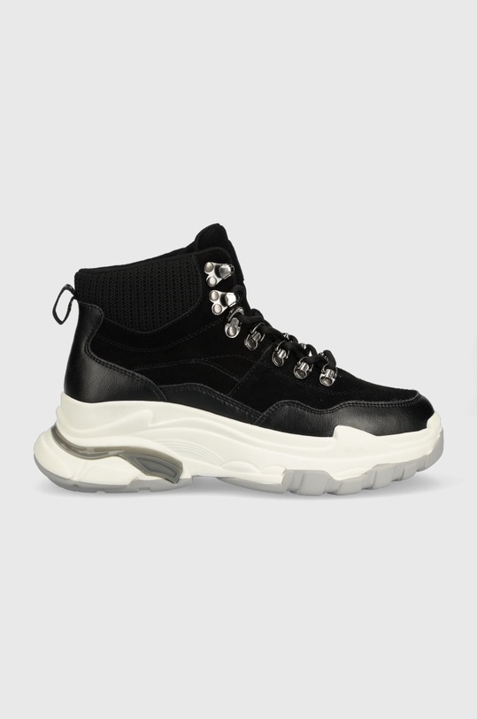 GOE buty skóra zamszowa czarny KK2N4098.BLACK