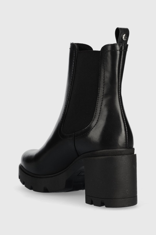 Obuwie Wojas sztyblety skórzane 5510951 czarny