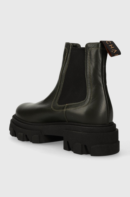 Încălțăminte Charles Footwear ghete chelsea de piele Mey Mey verde