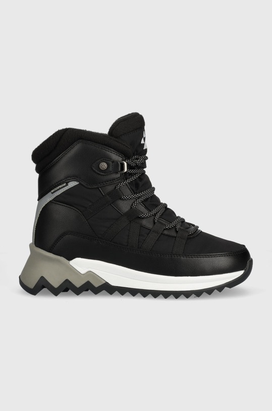 Cougar śniegowce Steez Nylon imitacja skóry licowej czarny Steez.Nylon