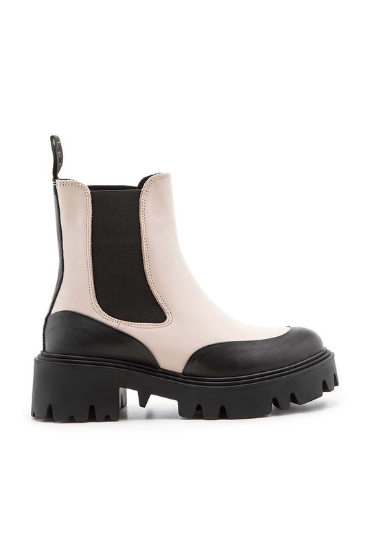 Charles Footwear sztyblety skórzane Sophia brak zapięcia beżowy Sophia