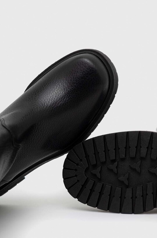 Kožne čizme Charles Footwear Dora crna Dora.kneehigh
