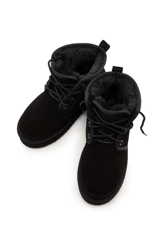 Obuwie Charles Footwear śniegowce zamszowe Grace Grace czarny