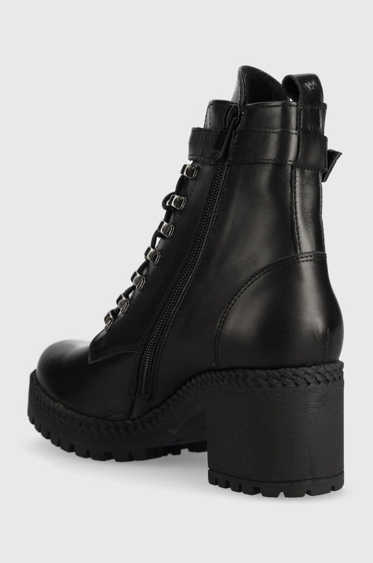 Încălțăminte Wojas cizme de piele 6406551 negru