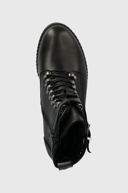 Wojas cizme de piele negru 6406551