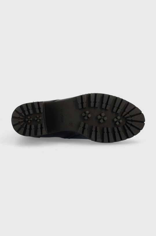 Wojas cizme de piele 6406551 negru