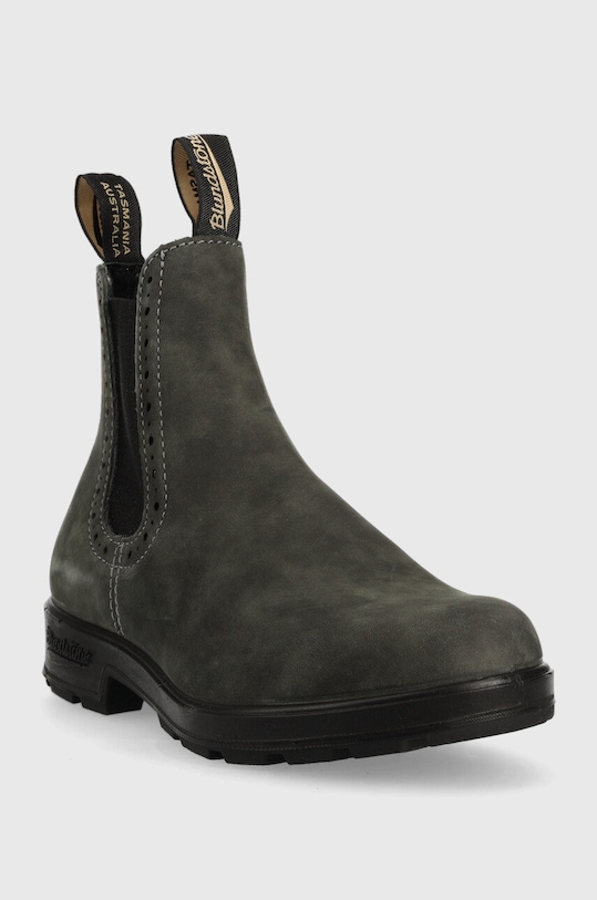 Σουέτ μπότες τσέλσι Blundstone 1630 1630.RusticBlack γκρί ZW22