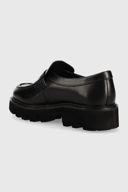 Încălțăminte Wojas mocasini de piele 4620651 negru