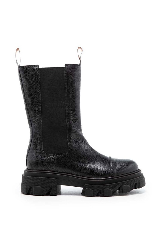 Charles Footwear botine din piele intoarsa neizolat negru Clova