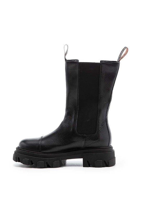 Charles Footwear botine din piele intoarsa Clova