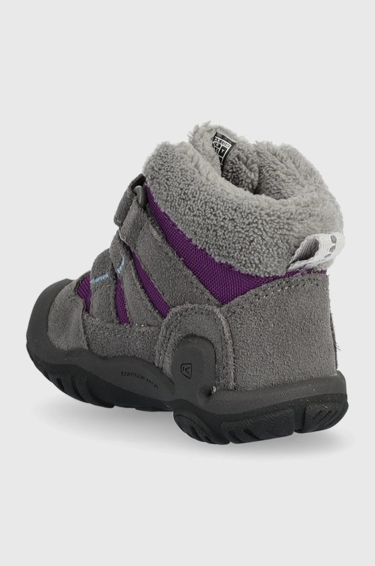 Chłopiec Keen buty zimowe dziecięce 1026816 fioletowy
