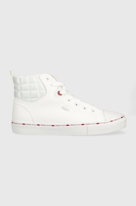 Cross Jeans trampki imitacja skóry licowej biały KK1R4056C.WHITE