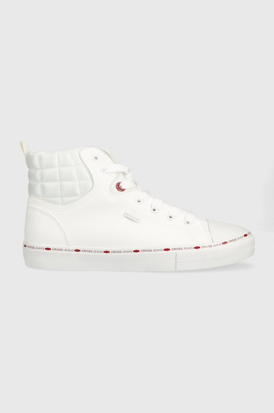 Cross Jeans trampki imitacja skóry licowej biały KK1R4056C.WHITE