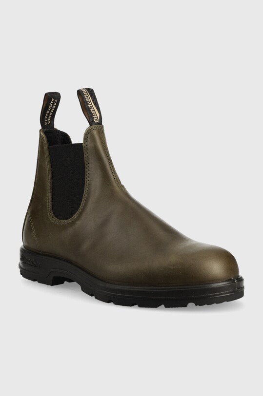 Blundstone ghete chelsea de piele 2052 2052.DRK.GREEN.M verde ZW22