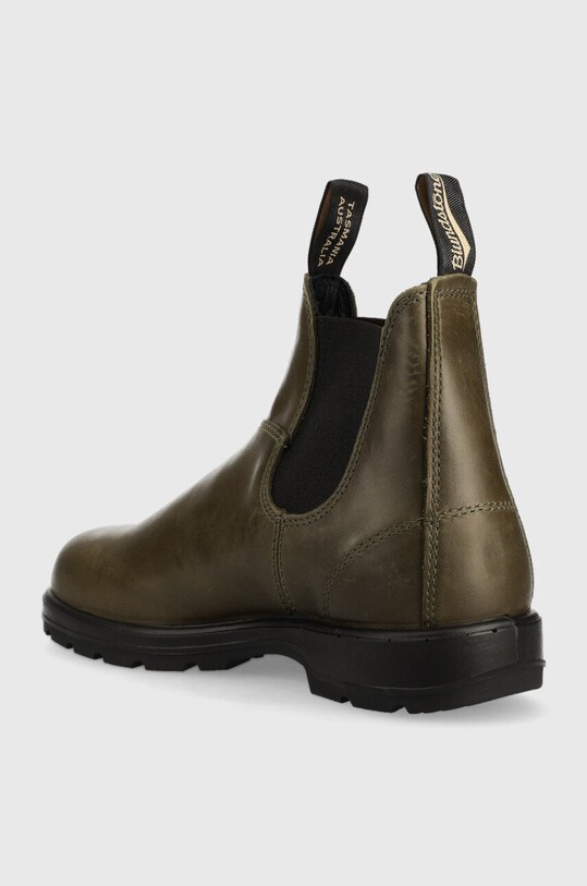 Încălțăminte Blundstone ghete chelsea de piele 2052 2052.DRK.GREEN.M verde