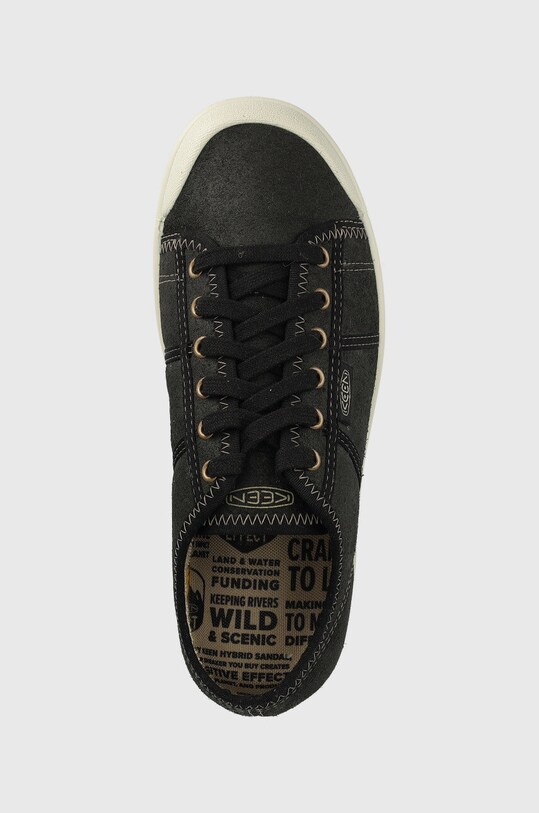 Σουέτ sneakers Keen μαύρο 1026838