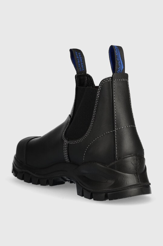 Παπούτσια Δερμάτινες μπότες τσέλσι Blundstone 910 910.Black μαύρο