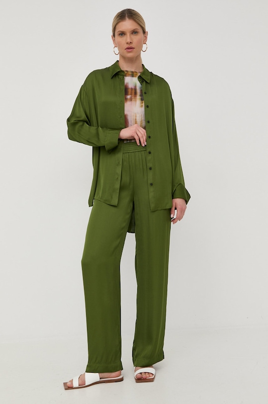 Herskind spodnie 4433370 zielony ZW22