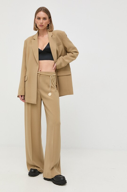 Брюки Notes du Nord 12809 зелёный ZW22