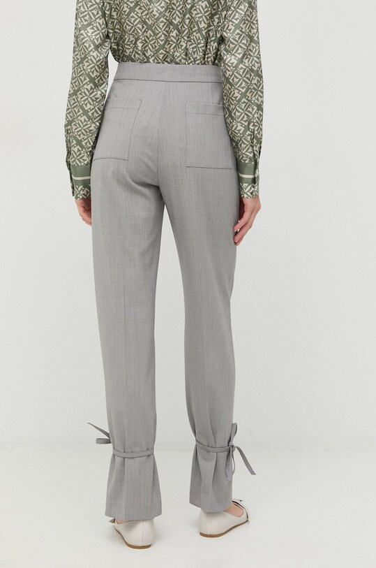 Ρούχα Παντελόνι από μείγμα μαλλιού Beatrice B 22FA1735TWILL γκρί