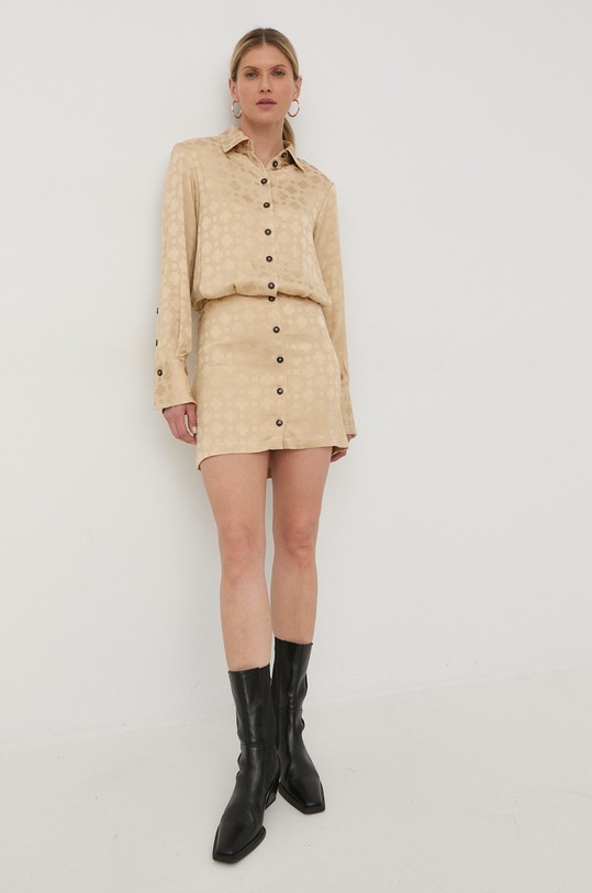 Herskind sukienka 4426876 beżowy ZW22