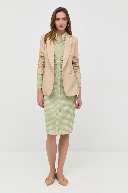 Notes du Nord rochie 12819 verde ZW22