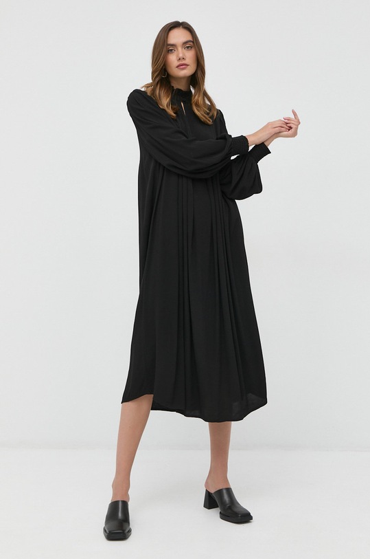 Notes du Nord sukienka 12849 czarny ZW22