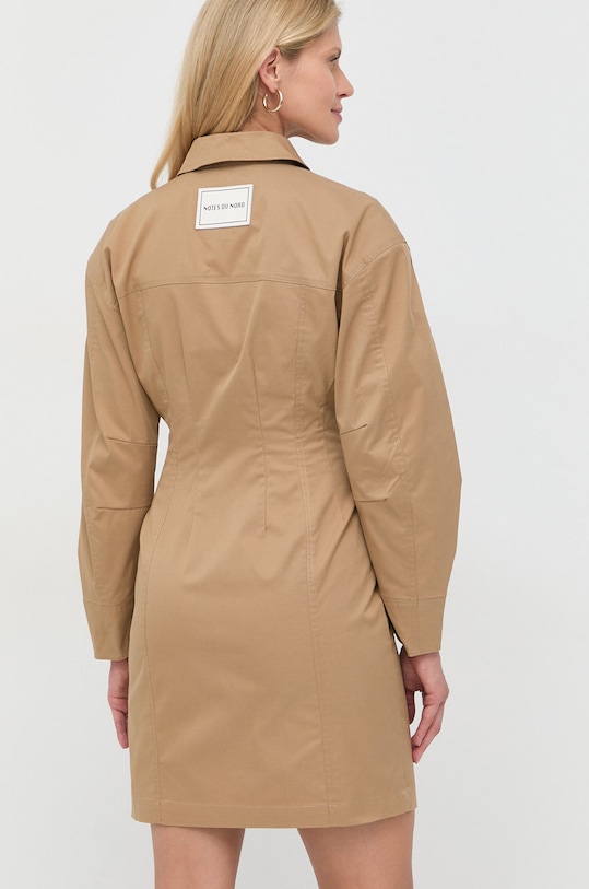 Odzież Notes du Nord sukienka 12865 beżowy
