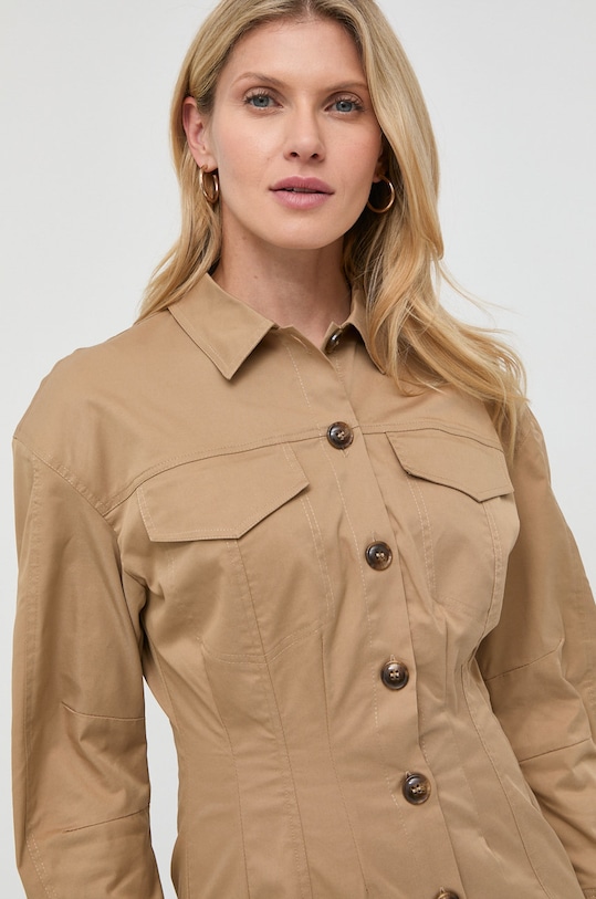 Notes du Nord sukienka beżowy 12865