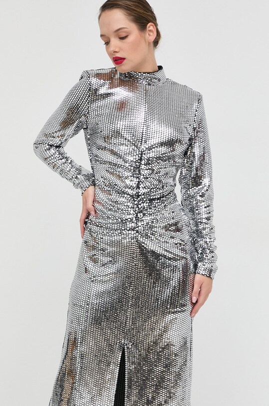 Notes du Nord sukienka Ezra srebrny 13007.