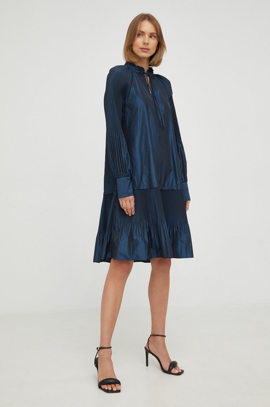 Beatrice B sukienka 22FA6845TAFF granatowy ZW22