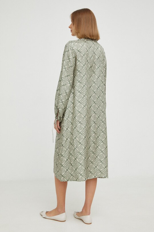 Abbigliamento Beatrice B vestito in seta 22FA6791GEO verde