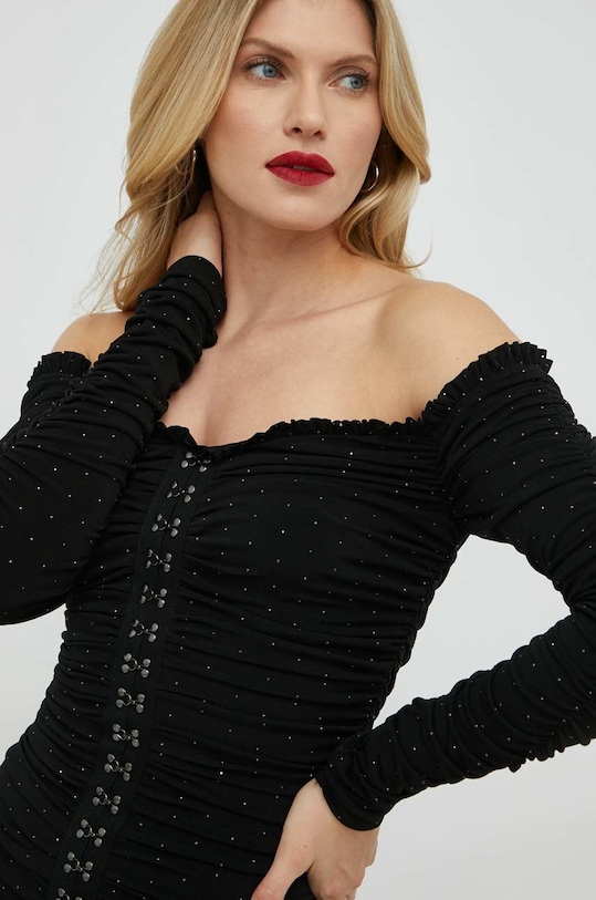 Φόρεμα Nissa μαύρο RS13492