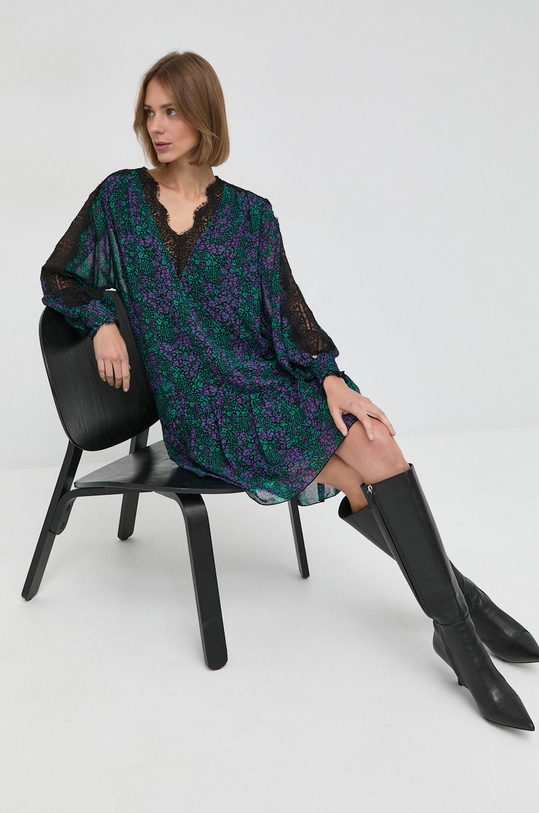 Nissa sukienka RZ13483 multicolor ZW22